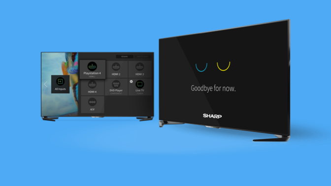 SHARP TV Notification System