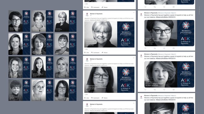 Women in Payments Social Media Campaign